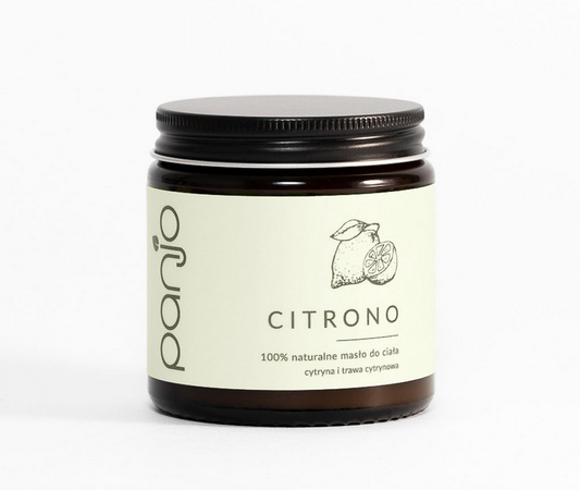 Panjo - Naturalne masło do ciała CITRONO (120 ml)