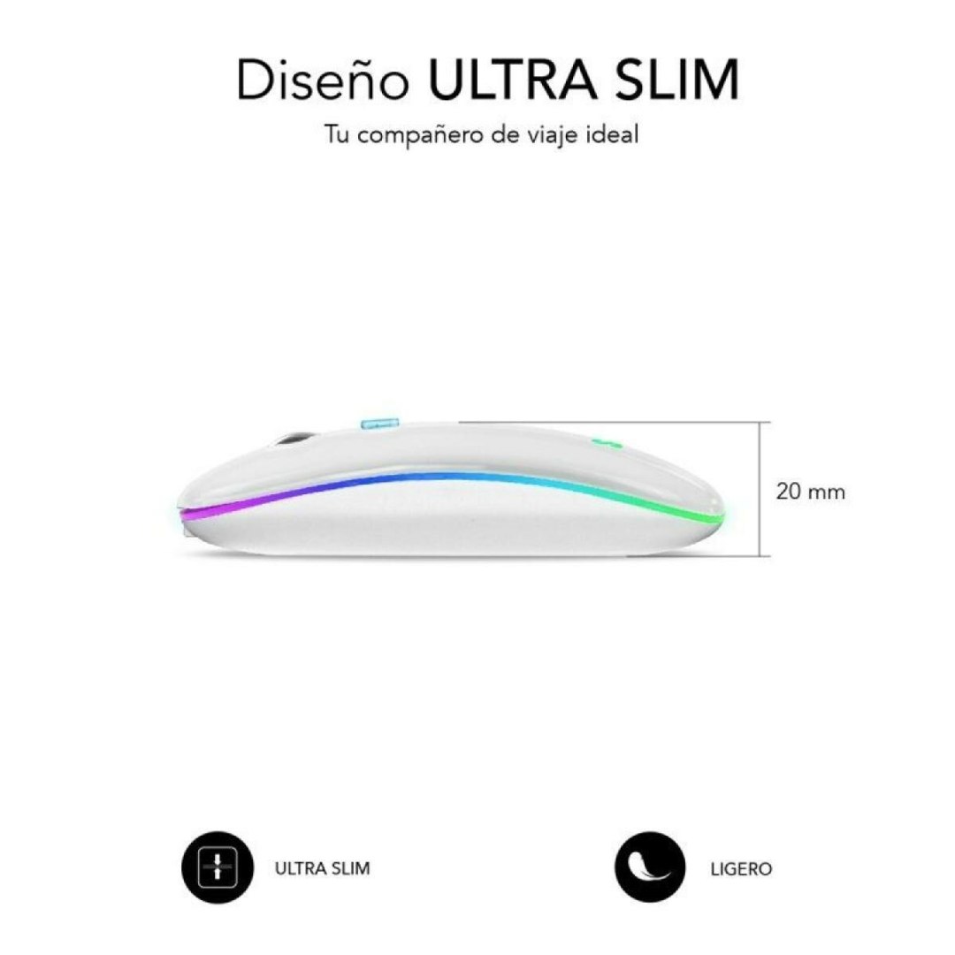 Subblim SUBMO-LDFLAT2 Biały 1600 dpi bezprzewodowa