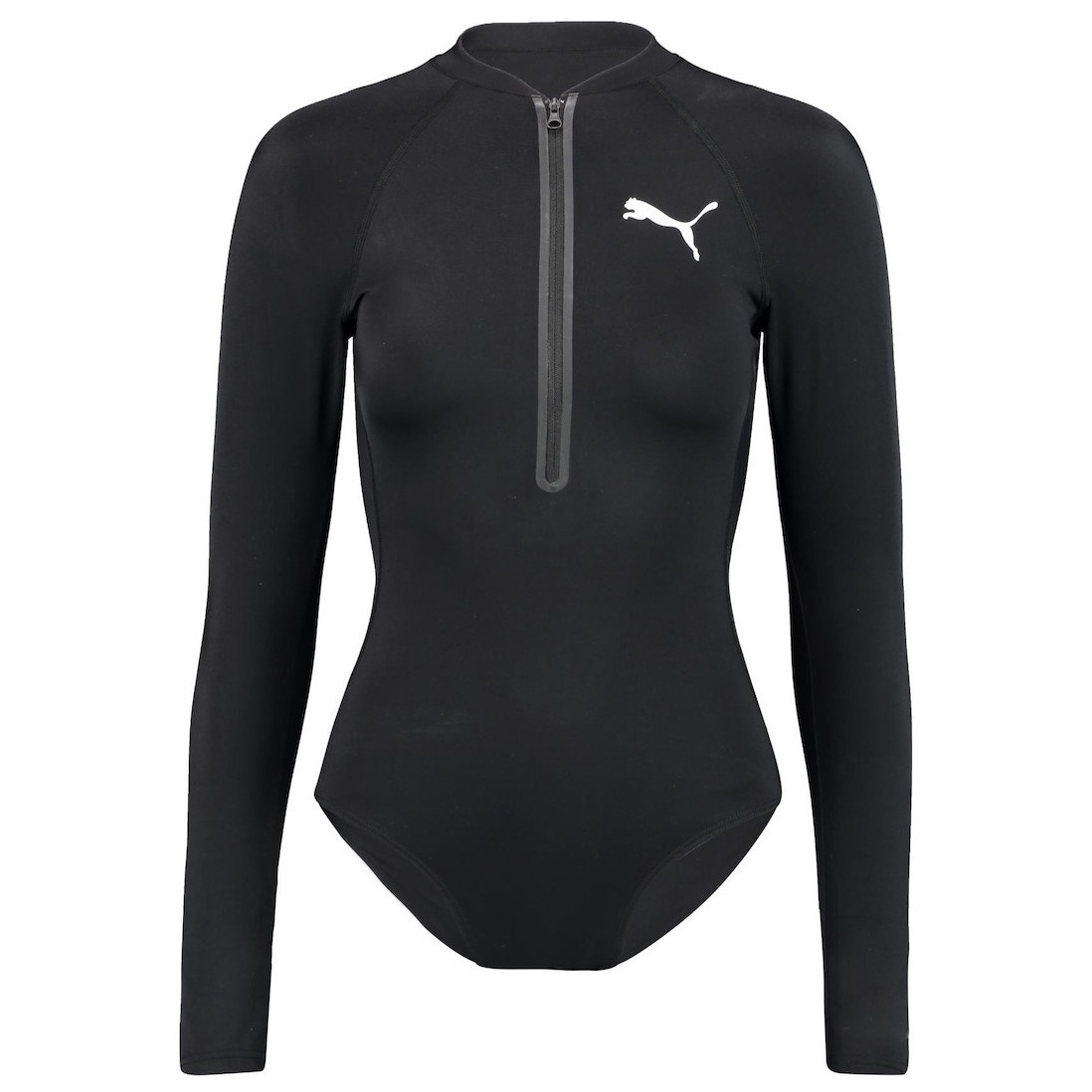 Damski strój kąpielowy Puma Long Sleeve Surf Suit Rozmiar: XS / Kolor: czarny