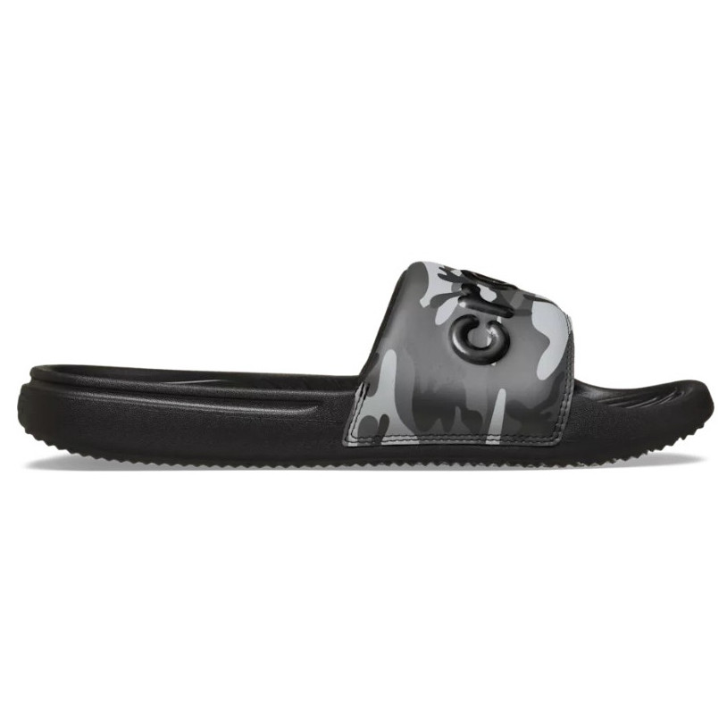 Klapki męskie Crocs Crocs All Day Camouflage Slide Rozmiar butów (UE): 45-46 / Kolor: czarny/szary