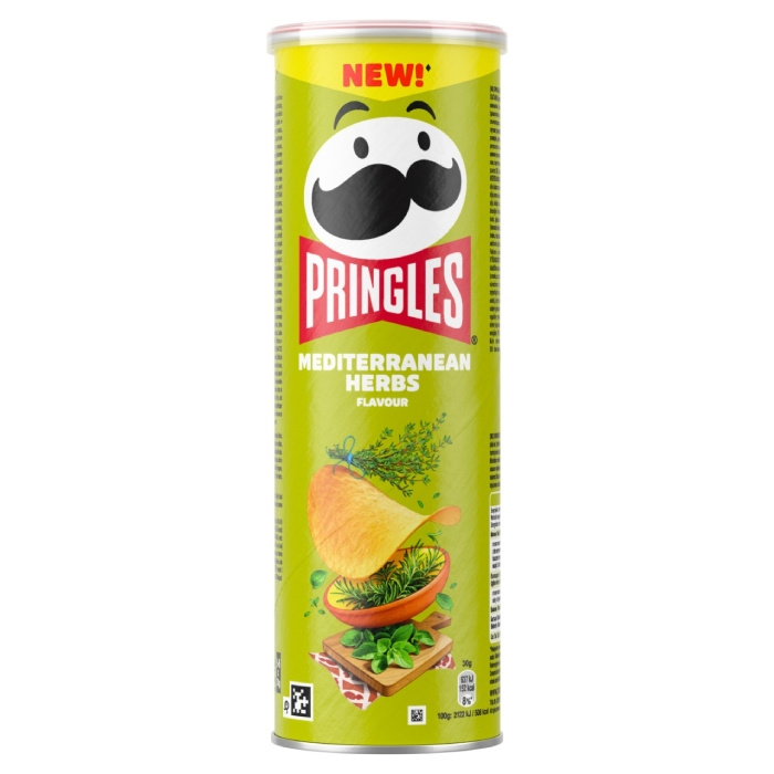 Pringles Mediterranean Herbs 165g