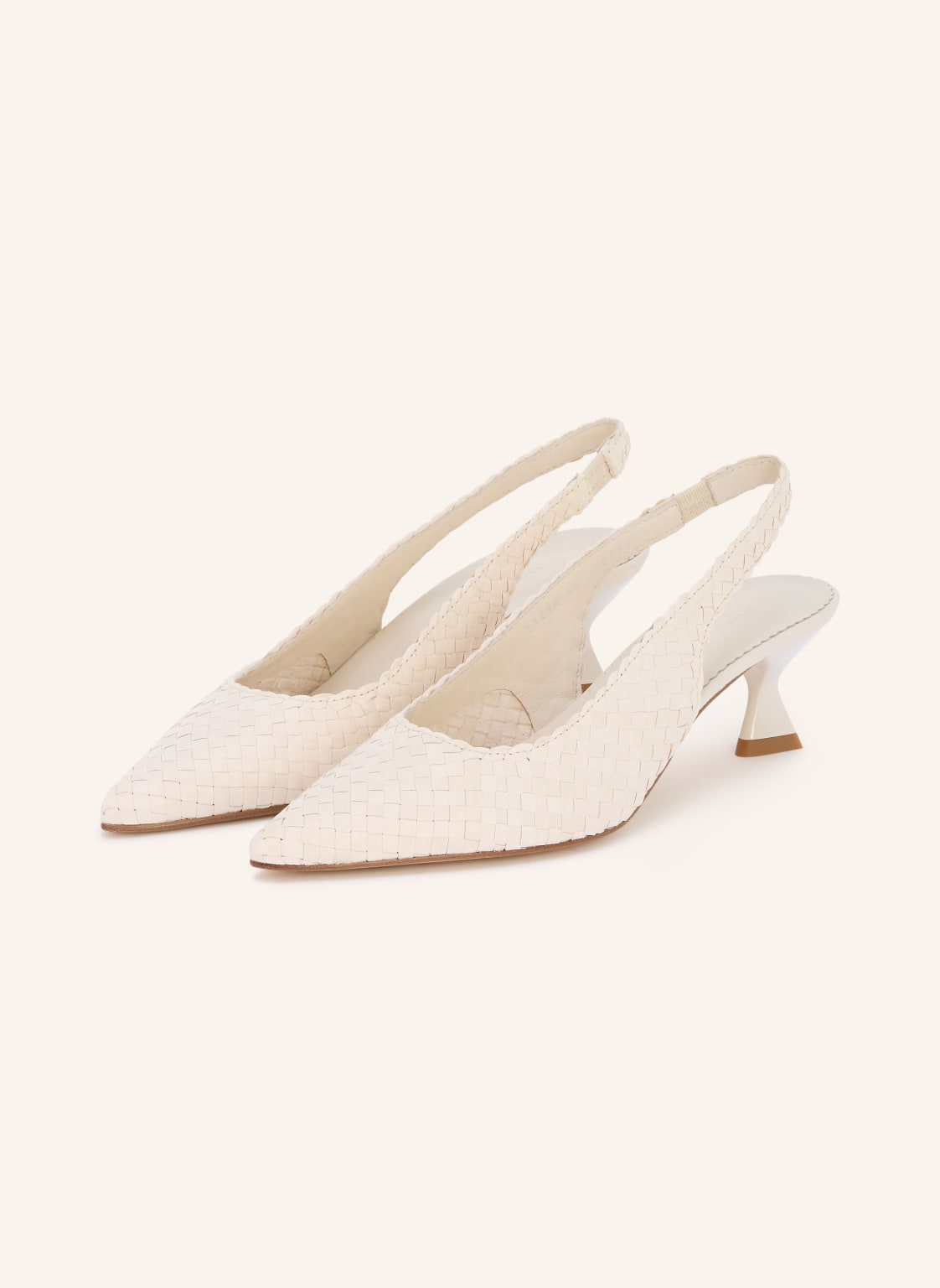Pons Quintana Czółenka Z Odkrytą Piętą beige