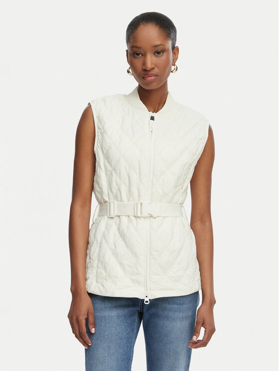 Guess Bezrękawnik W6GL01 W1400 Biały Regular Fit