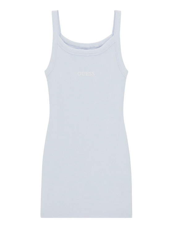 Guess Sukienka letnia J6GK28 K8RT2 Fioletowy jasny Slim Fit