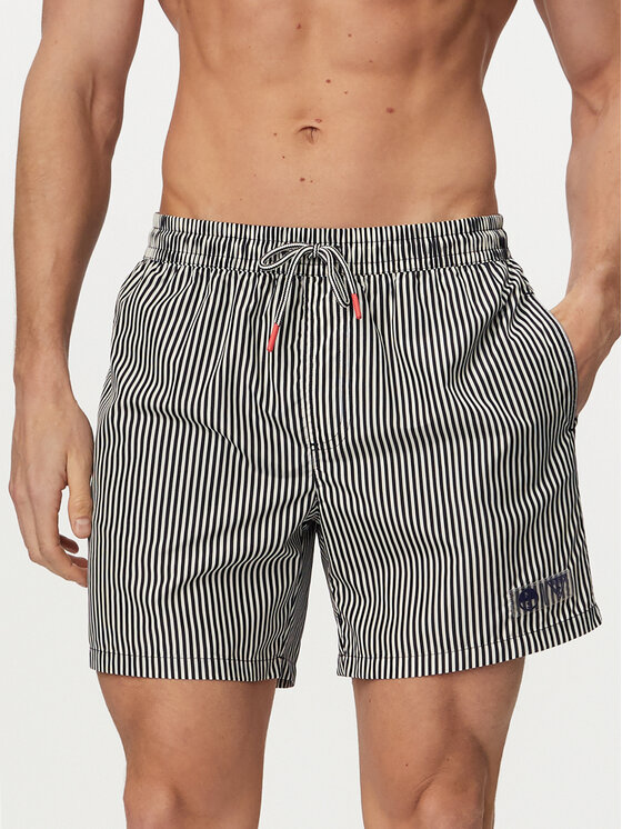 Guess Szorty kąpielowe M6GZ20 W2170 Kolorowy Regular Fit