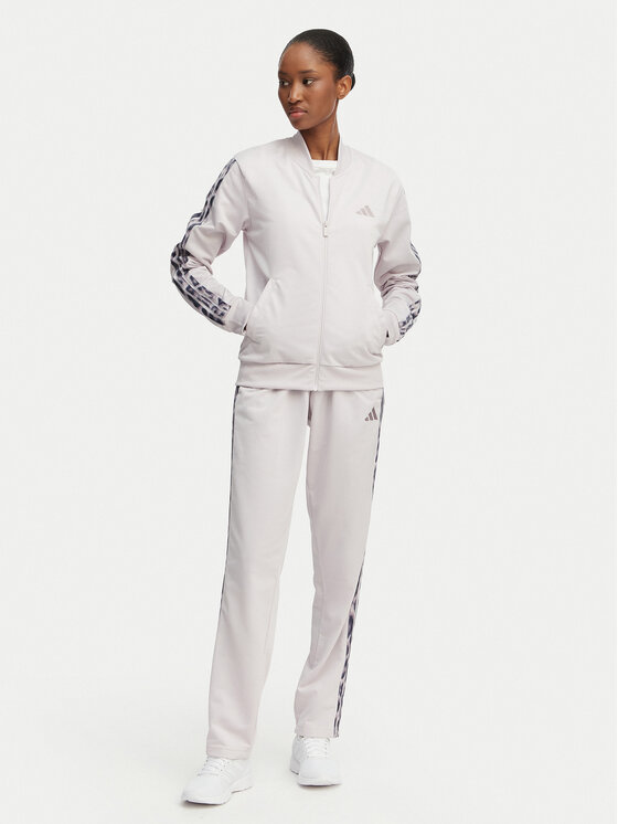 adidas Dres Essentials 3-Stripes KB8932 Fioletowy Regular Fit
