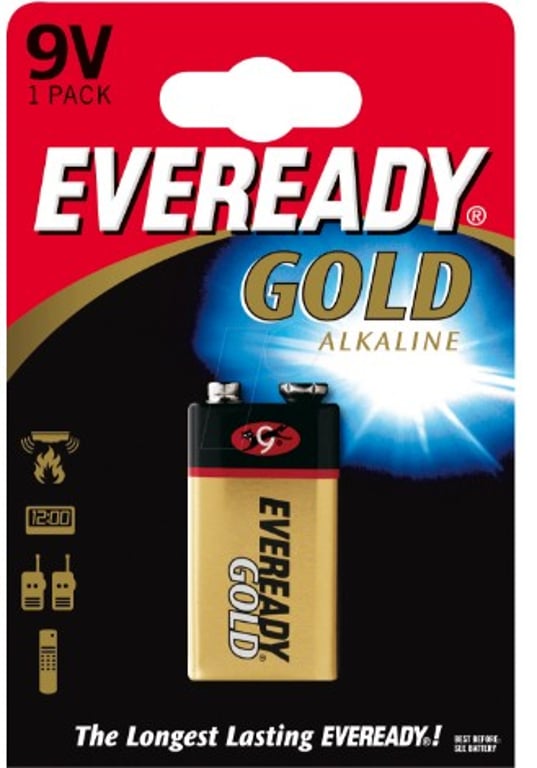 Energizer Eveready Gold Jednorazowa bateria 9V Alkaliczny
