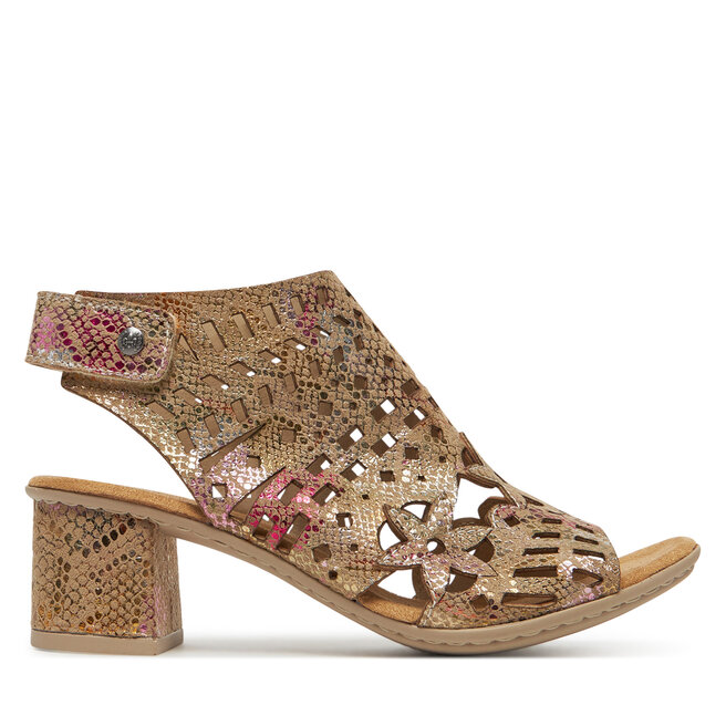 Sandały Rieker 64780-90 Kolorowy