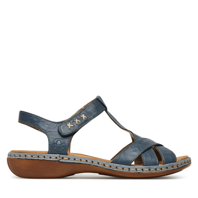 Sandały Rieker 65919-12 Niebieski
