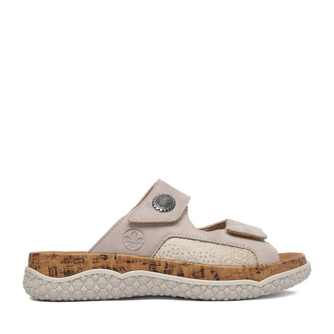 Klapki Rieker CEO-V0302-60 Beżowy