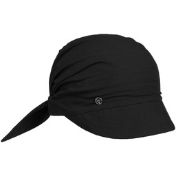 Bandana z Daszkiem Uni by Loevenich, czarny, One Size