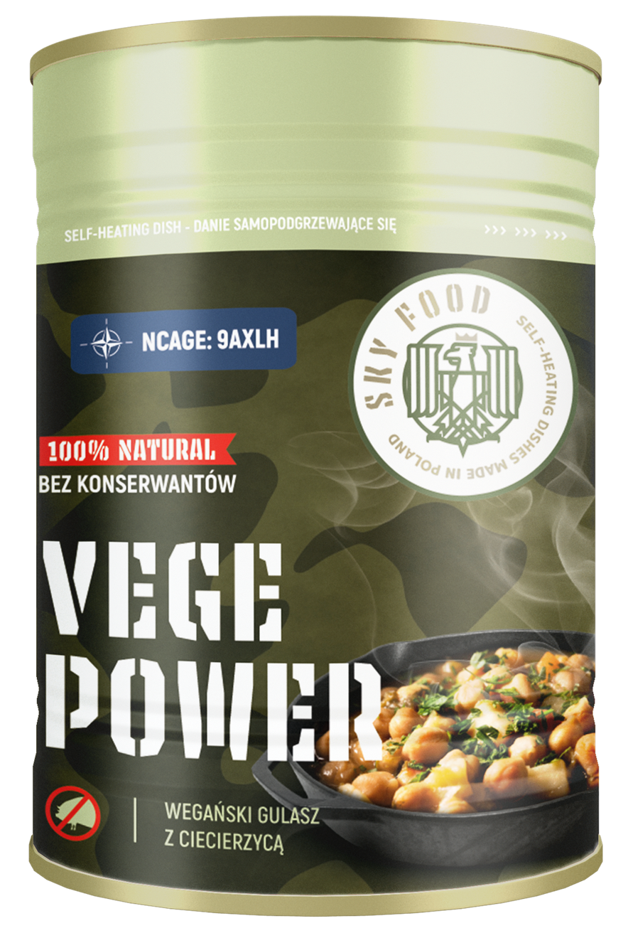 SKYFOOD VEGE POWER - Wegański gulasz z ciecierzycy