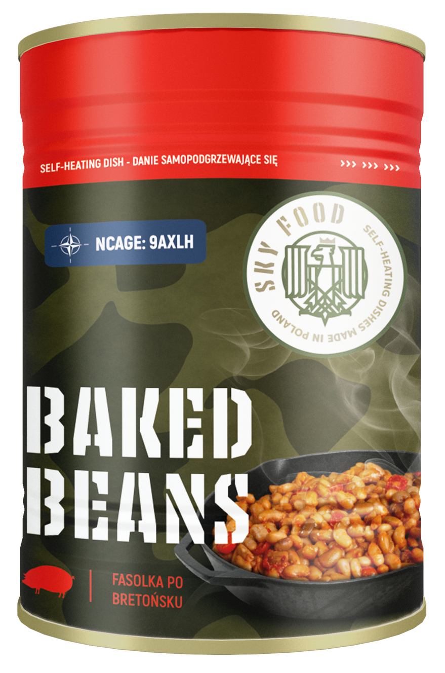 SKYFOOD BAKED BEANS - Fasolka po bretońsku