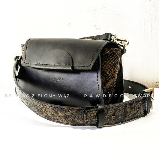 MINIBAG Black & snake