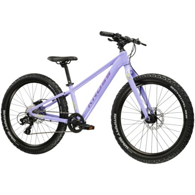Rower młodziezowy KROSS XPRT JR 24 cale dla dziewczynki Fioletowy