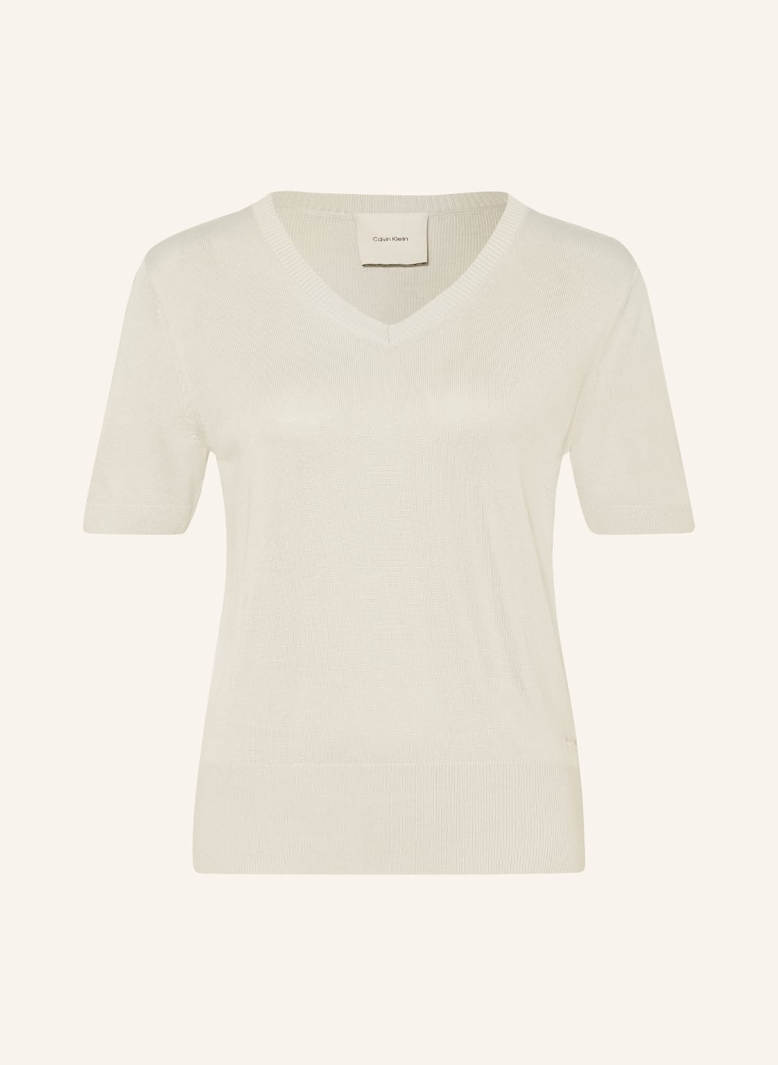 Calvin Klein Bluzka Z Dzianiny blau