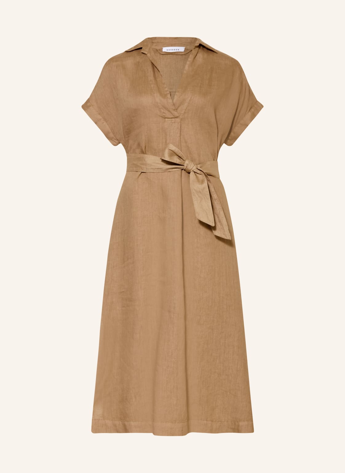 rosso35 Sukienka Lniana beige