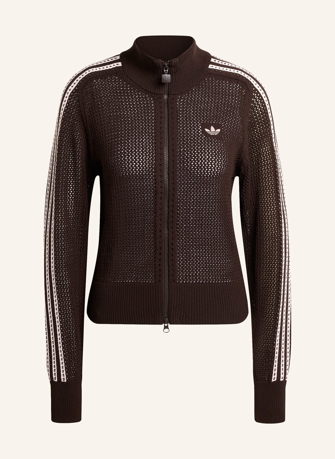 Adidas Originals Kardigan Knitted Crochet Firebird braun