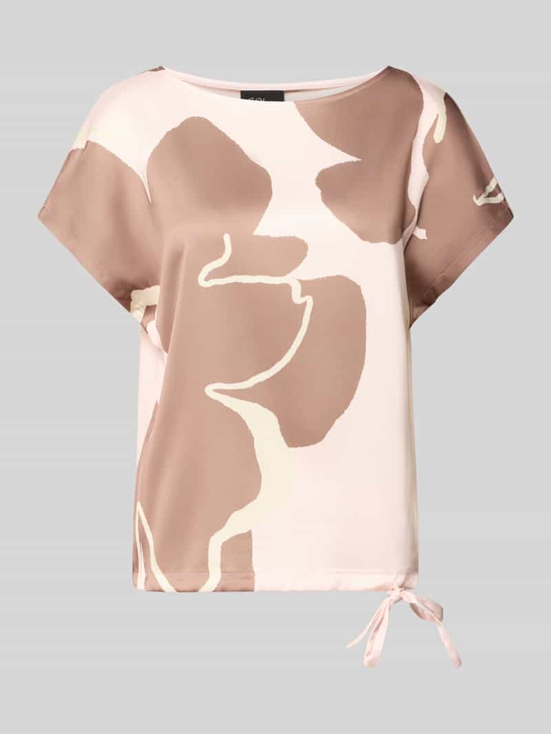 T-shirt o kroju loose fit z mieszanki wiskozy