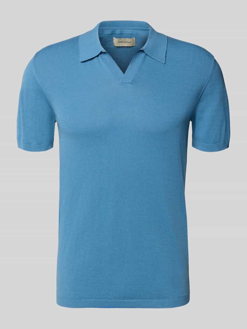 Koszulka polo w dzianinowym wyglądzie, krój regular fit, model 'Bray'