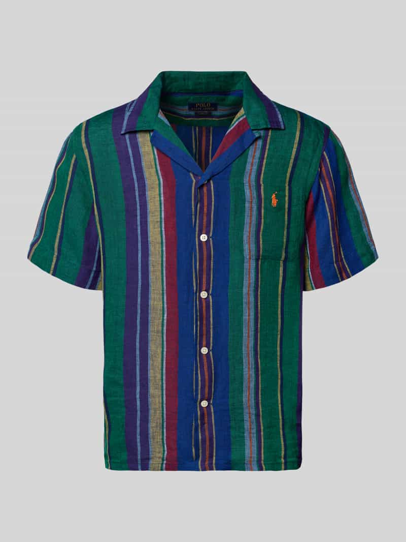 Koszula casualowa o kroju regular fit z czystego lnu