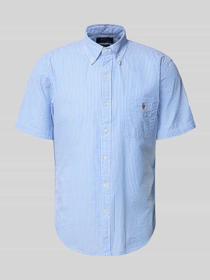 Koszula casualowa o kroju regular fit z czystej bawełny