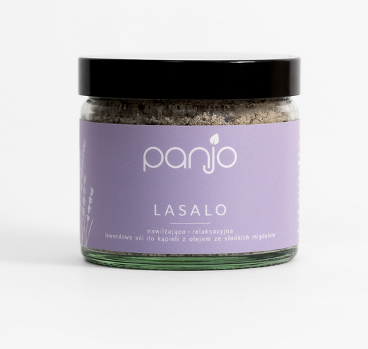 Panjo - Lawendowa sól do kąpieli LASALO (210 g)