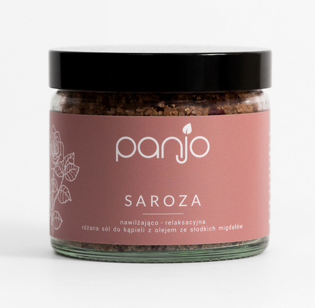 Panjo - Różana sól do kąpieli SAROZA (210 g)