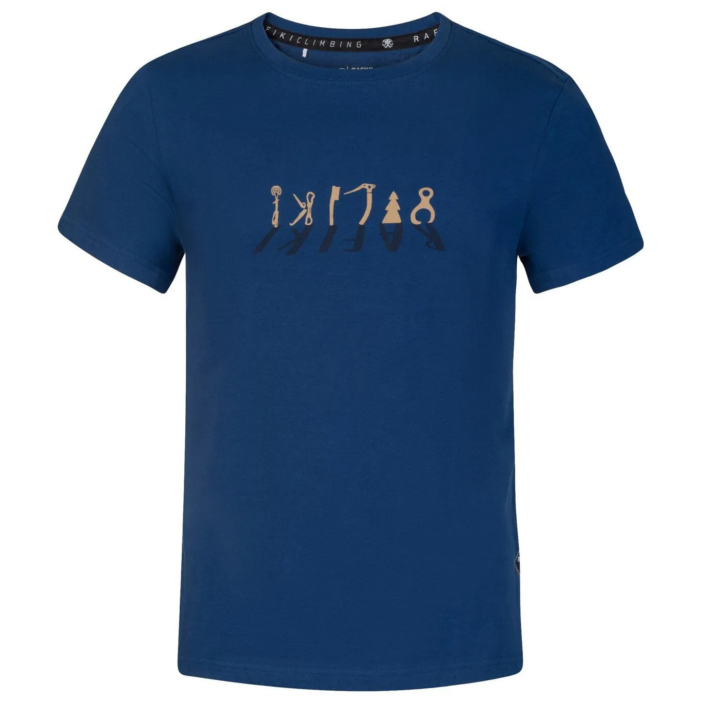 Koszulka męska Rafiki Arcos Rozmiar: XL / Kolor: niebieski/szary