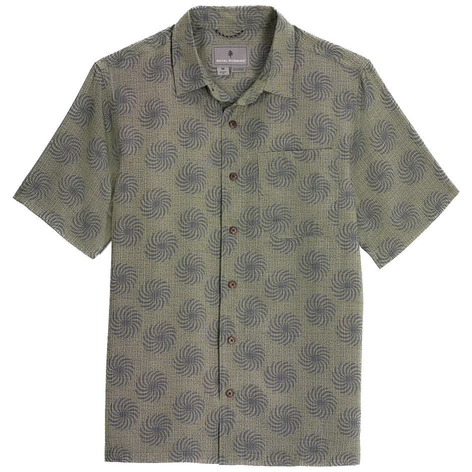 Koszula męska Roayal Robins M Camino Pucker S/S Rozmiar: M / Kolor: khaki