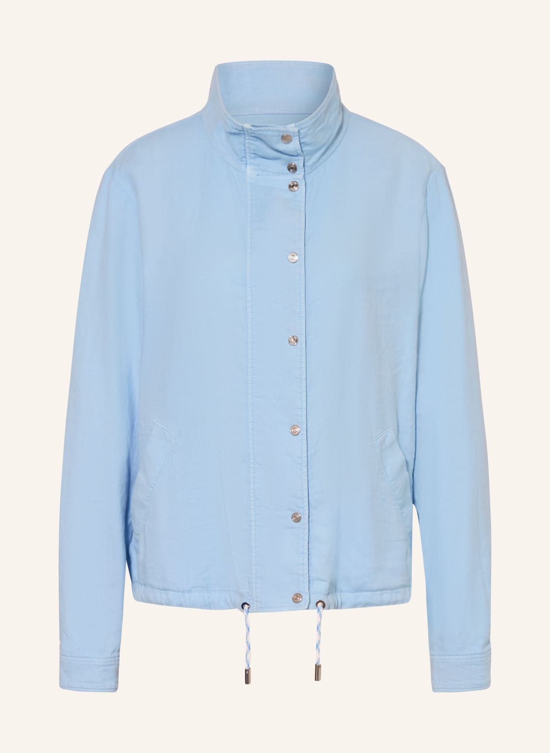 Marc Cain Bluza Z Lnem blau