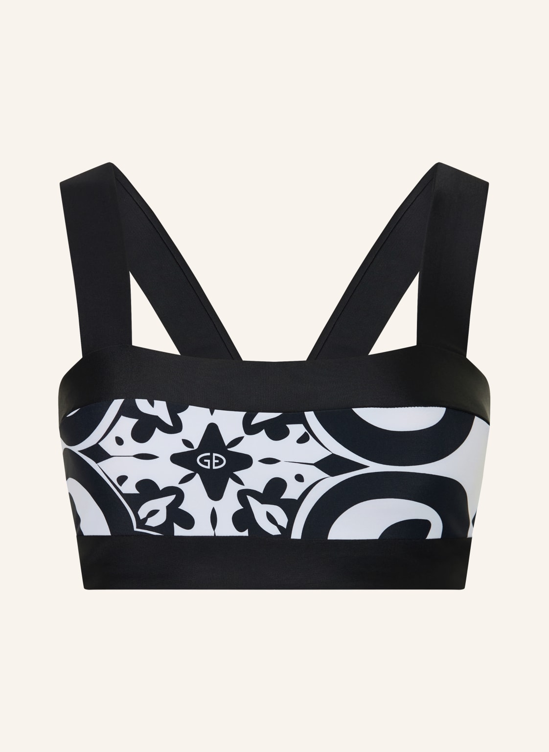 Goldbergh Top Bikini Typu Bustier Cassandra schwarz