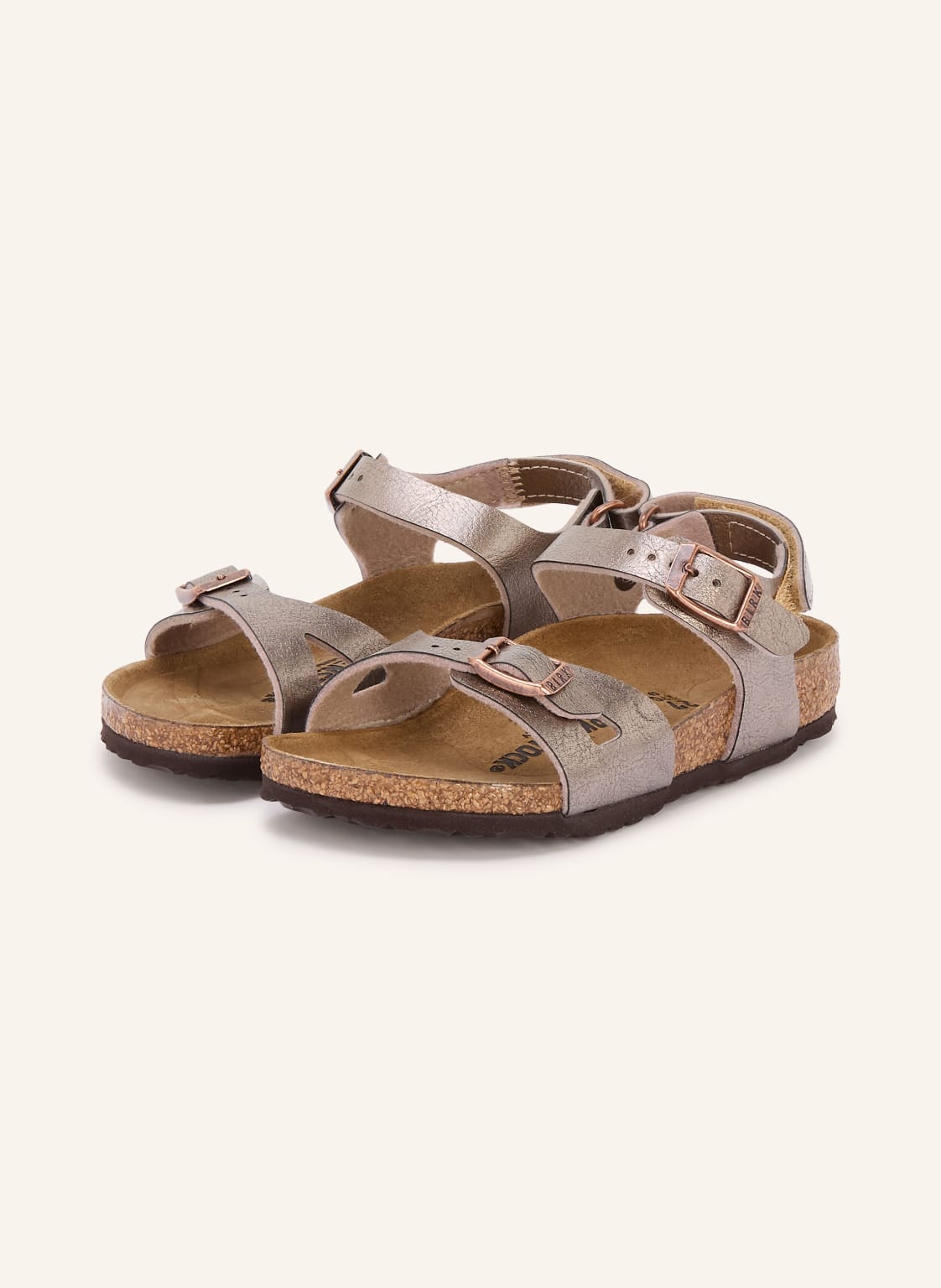Birkenstock Sandały Rio As beige