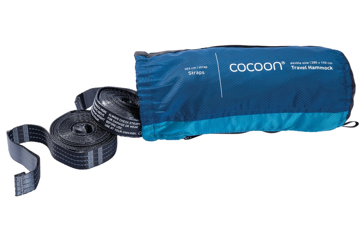 Cocoon HD114-SET hamak Hamak wiszący 1 os. Nylon, Poliester Niebieski