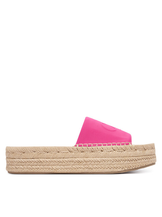 Calvin Klein Espadryle Ebeth HW0HW02894 Różowy