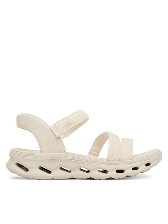 Skechers Sandały Go Walk Glide-Step 2.0 Sandal 141269/NAT Beżowy