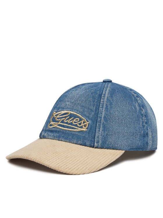 Guess Czapka z daszkiem AW5505 COT01 Niebieski