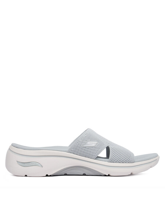 Skechers Klapki Gowalk Arch Fit 2.0 - Dakota 140865/LTGY Szary