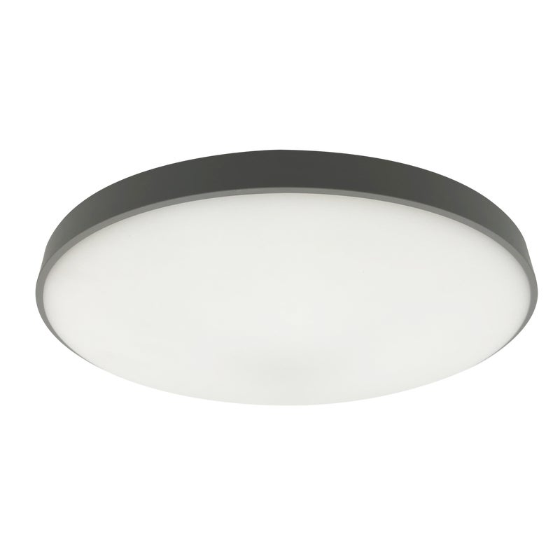 Plafon LED Ravik 1300 lm 18 W neutralna barwa 27 cm szary Kanlux