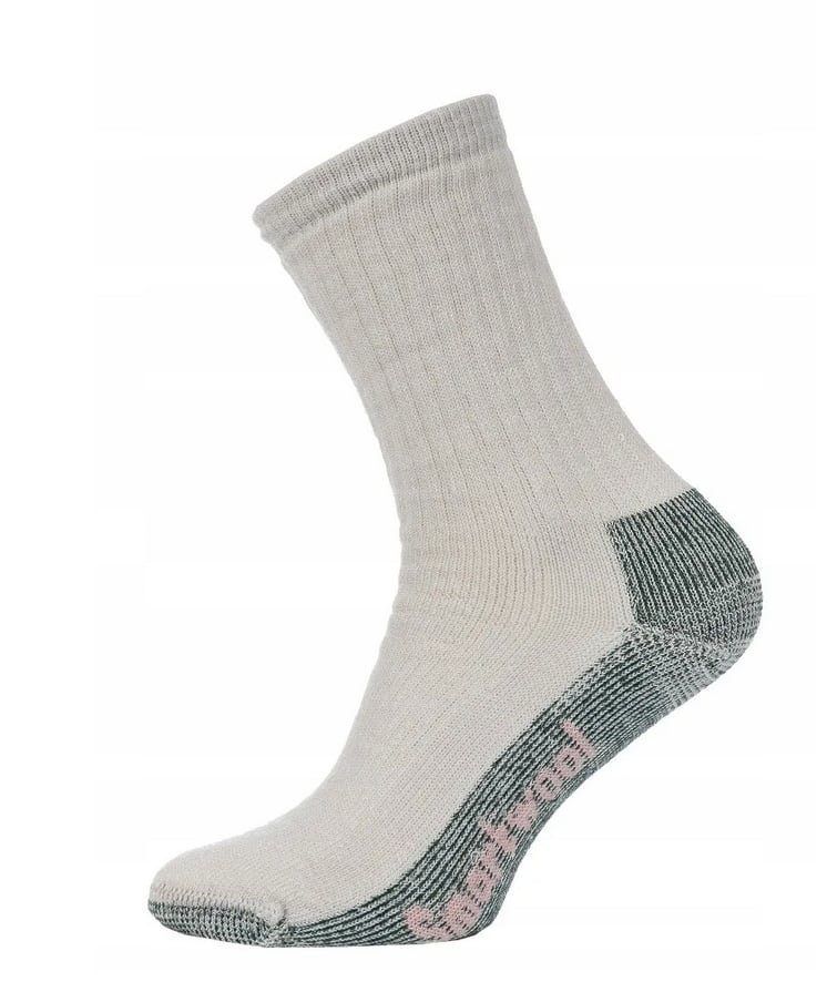 SMARTWOOL skarpety turystyczne damskie W HIKE CE FC CRW ASH