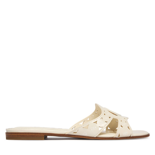 Klapki Guess FLJCIE PAF03 Kremowy