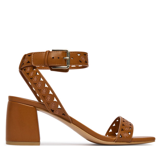 Sandały Guess FLJNE2 LEA03 Brązowy jasny