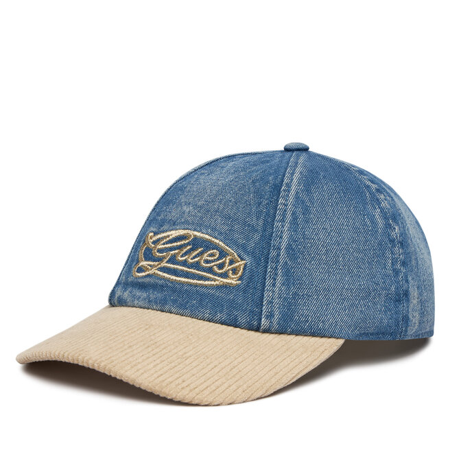 Czapka z daszkiem Guess AW5505 COT01 Niebieski