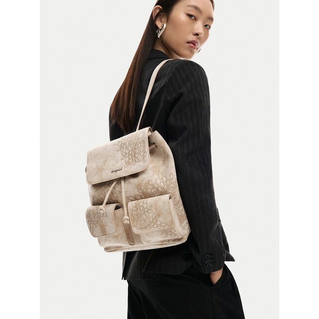 Plecak Desigual 26SAKP40 Beżowy