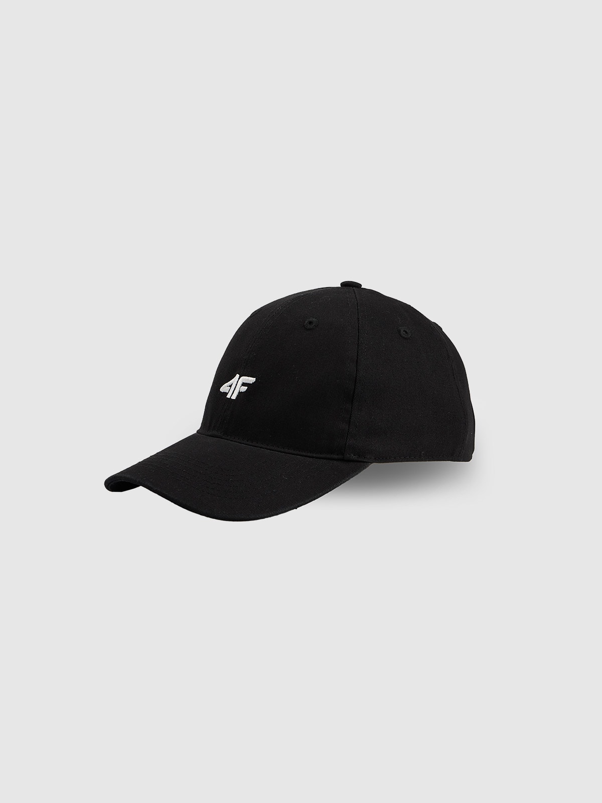 4F Czapka z daszkiem strapback uniseks - czarna XS/S (56cm)