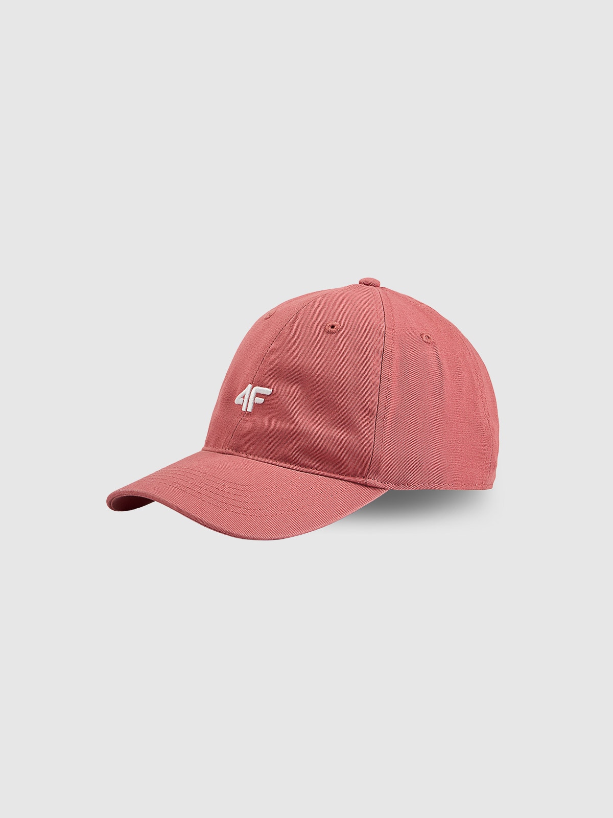 4F Czapka z daszkiem strapback uniseks - różowa XS/S (56cm)
