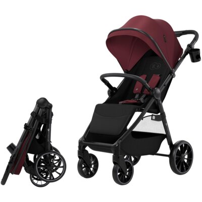 Wózek spacerowy KINDERKRAFT Grande 2 Rubinowy