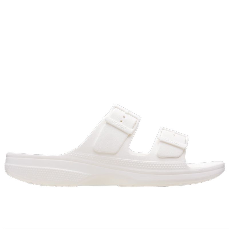 Klapki damskie Crocs Saturday Sandal 213586-100 - białe