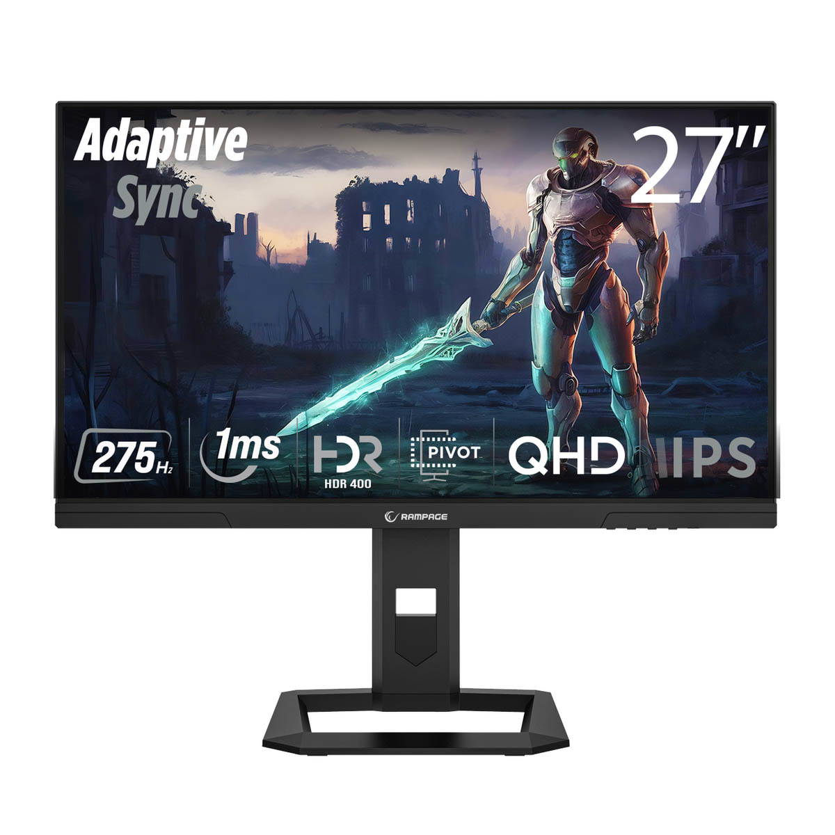 Rampage Slice 27'' QHD 275 Hz 1 ms FastIPS SL27F275Q