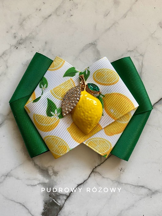 Brosza z Cytryną Kolekcja Limitowana FRUIT Nowość